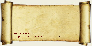 Jovica Rosić vizit kartica